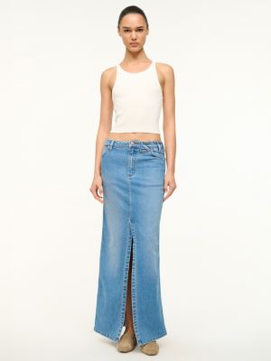 Wrangler + STAUD The Maxi Skirt