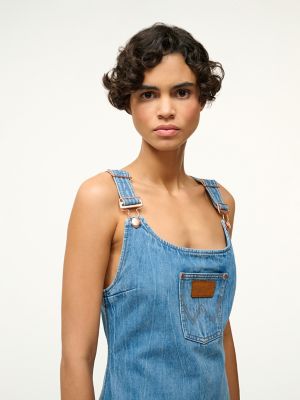 Wrangler + STAUD The Overall Mini Dress | SALE | Wrangler®