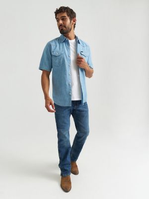 Mens Comfort Regular Fit Jean:Ballast:33:30 alternative view 4