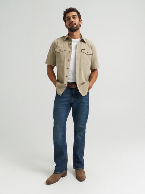 Мужские джинсы Wrangler Men's Peak Comfort Bootcut Jean