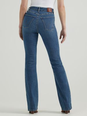 Women's Wrangler Bespoke High Rise Bootcut Jean in Ada
