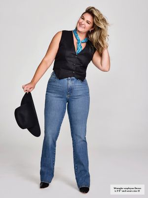 Womens Bespoke High Rise Bootcut Jean:Ada:32:32 alternative view 12