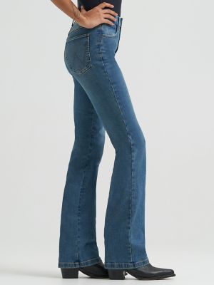 Womens Bespoke High Rise Bootcut Jean:Ada:32:32 alternative view 2