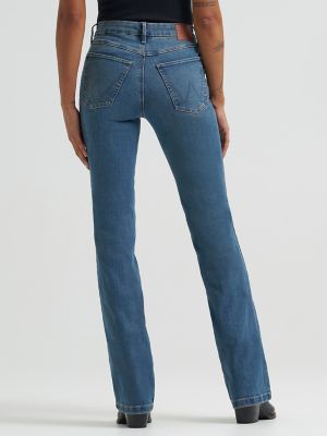 Womens Bespoke High Rise Bootcut Jean:Ada:32:32 alternative view 5