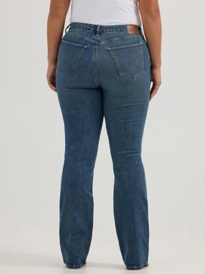 Womens Bespoke High Rise Bootcut Jean:Ada:32:32 alternative view 8