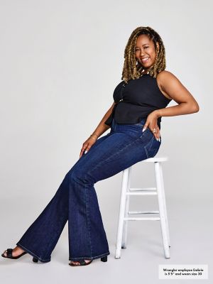 Women's Wrangler BESPOKE High Rise Flare Jean in Madilyn