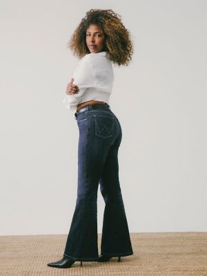 Wrangler Bespoke High-Rise Flare Jeans - Madilyn - 26 x 26 x 34