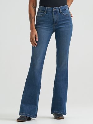 Women's Wrangler BESPOKE High Rise Flare Jean in Lily