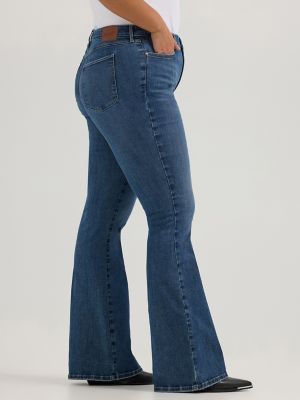 Women's Wrangler Bespoke High Rise Flare Jean | Women's JEANS | Wrangler®