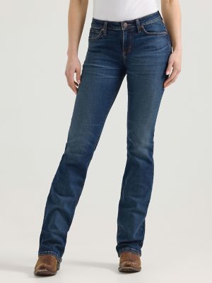 Women's Wrangler Retro® Mae Mid Rise Bootcut Jean in Jane