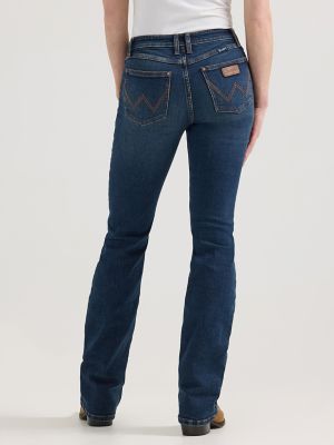Women's Wrangler Retro® Mae Mid Rise Bootcut Jean in Jane