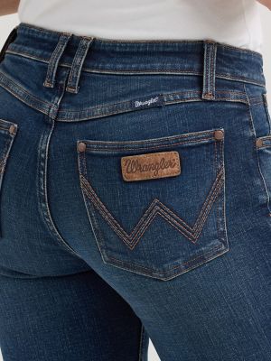 Women's Wrangler Retro® Mae Mid Rise Bootcut Jean in Jane