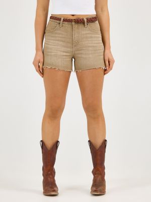 Women's Wrangler® Colorwash Cowboy Shorts in Frankie alternative view