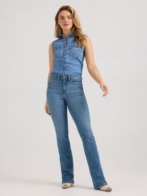 Women's Wrangler Retro® Bailey High Rise Bootcut Jean in Josephine alternative view