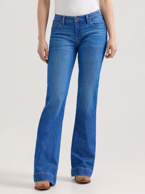 Women's Wrangler Retro® Mae Wide Leg Trouser Jean in Lucy alternative view
