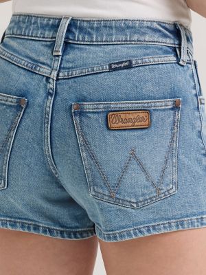 Women's Wrangler Retro® Mae Mid Rise Short in Monroe alternative view 4