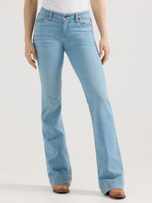 Women's Wrangler Retro® Mae Wide Leg Trouser Jean in Mia