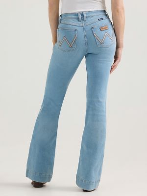 Women's Wrangler Retro® Mae Wide Leg Trouser Jean in Mia