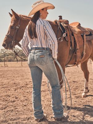 Women's Wrangler® Ultimate Riding Jean Willow Mid-Rise Bootcut in Olivia