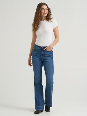 Women's Wrangler Retro® Bailey High Rise Trouser Jean in Vivianna