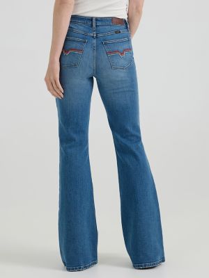 Womens Fierce Flare Embroidered Jean:Ellis:18:32 alternative view 3