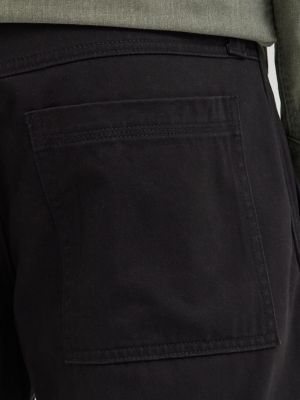 Men's Fleece Lined Cargo Pant in Black alternative view 7