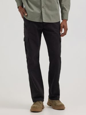 Wrangler relaxed fit fleece lined cargo pants sale