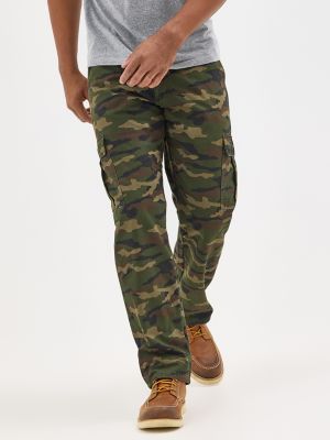 Wrangler relaxed fit fleece lined cargo pants sale