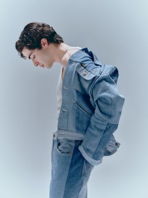 Wrangler x Beyond Retro Icons Jacket in Light Wash alternative view 10