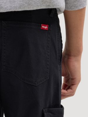 Boy's Charge Cargo Pant in Black