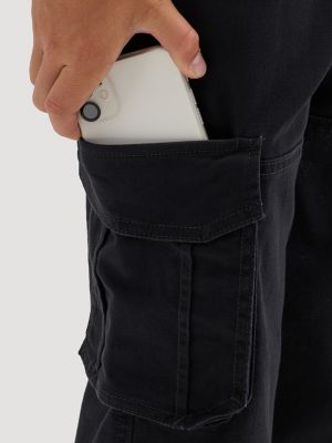 Boy's Charge Cargo Pant in Black