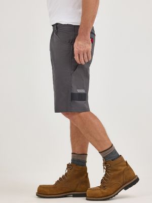Wrangler RIGGS Workwear® Technical Carpenter Short in Grey Pinstripe alternative view 3