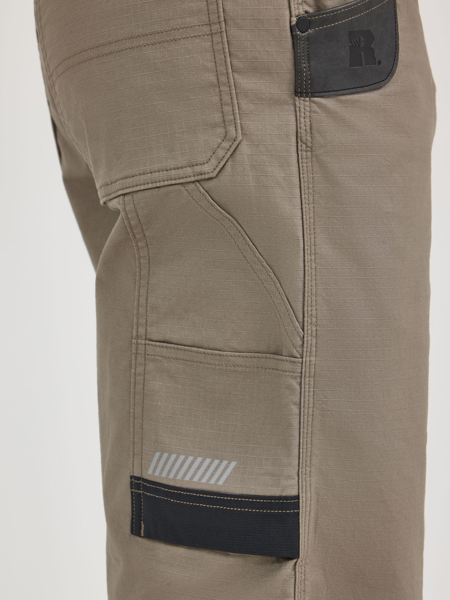 Мужские шорты Wrangler Riggs Workwear® Technical Carpenter Short, цвет: Тёмный хаки — фото 6
