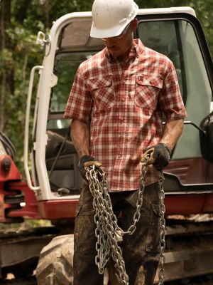 Wrangler RIGGS Workwear® Foreman Plaid Work Shirt | NEW | Wrangler®