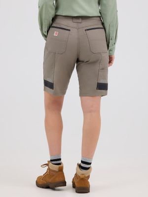 Women's Wrangler RIGGS Workwear® Technical Carpenter Short in Dark Khaki