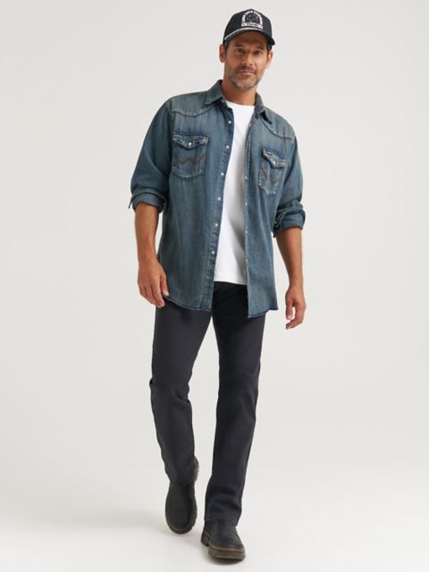 Мужские джинсы Wrangler Men's Five Star Premium Performance Canvas Jean