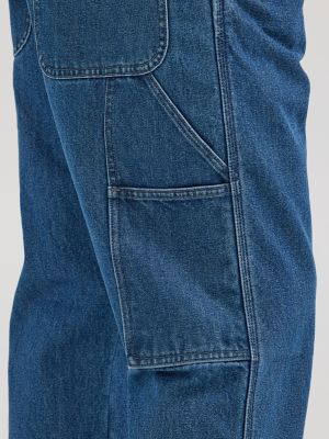 Wrangler® Fleece Lined Carpenter Jean in Stonewash