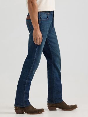Men's Wrangler Retro® Slim Fit Straight Leg Jean in Frontier
