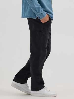 Men's Relaxed Fit Utility Pant in Black