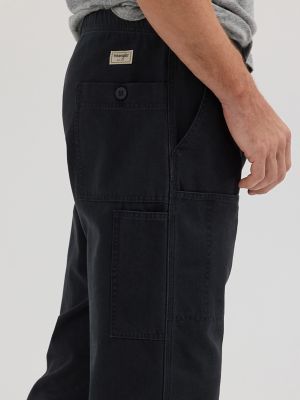 Men's Relaxed Fit Utility Pant in Black
