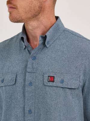 Wrangler RIGGS Workwear&reg; Lightweight Vented Work Shirt in Blue Nights