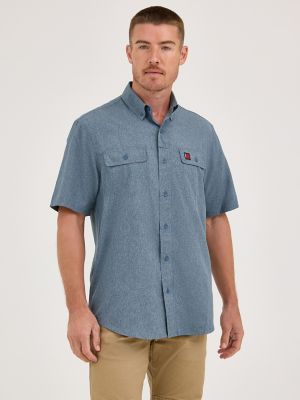 Wrangler® RIGGS Workwear® Short Sleeve Lightweight Vented Work Shirt from Wrangler - $39.99