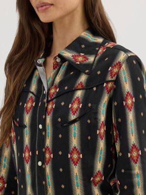 Wrangler x Lainey Wilson Classic Checotah Western Snap Shirt | SALE ...