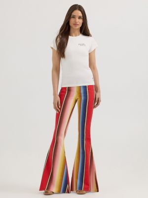 Wrangler x Lainey Wilson Hold On Shrunken Band Tee in White