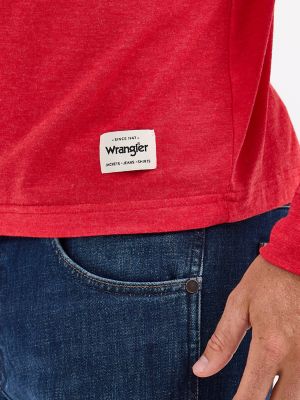 Men's Wrangler Collegiate Rattler Long Sleeve T-Shirt in Ohio State alternative view 5