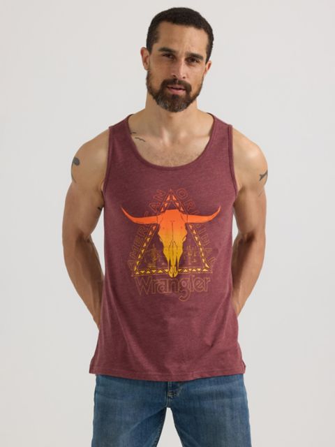 Мужские футболки Wrangler Men's Front Graphic Tank