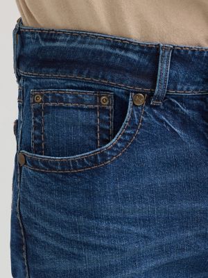 Men's Rock 47® by Wrangler® Slim Fit Straight Leg Jean | NEW | Wrangler®