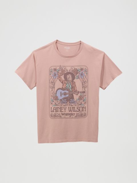 Женские футболки Wrangler Women's Wrangler® Lainey Wilson Oversized Band Tee