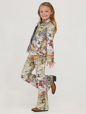 Girl's Wrangler x Lainey Wilson Life of Lainey Bell Bottoms