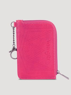 Southwestern Print Zip Card Case